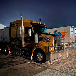 Truck fleet servicing